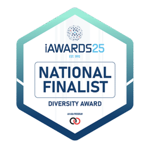 iAwards National Finalist 2025 Inclusee