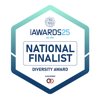 iAwards National Finalist 2025 Inclusee